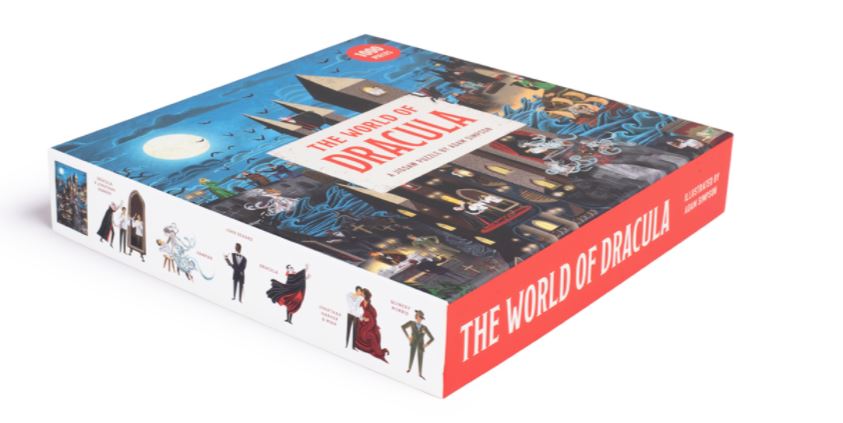 The World of Dracula : Pussel 1000 bitar  - 3