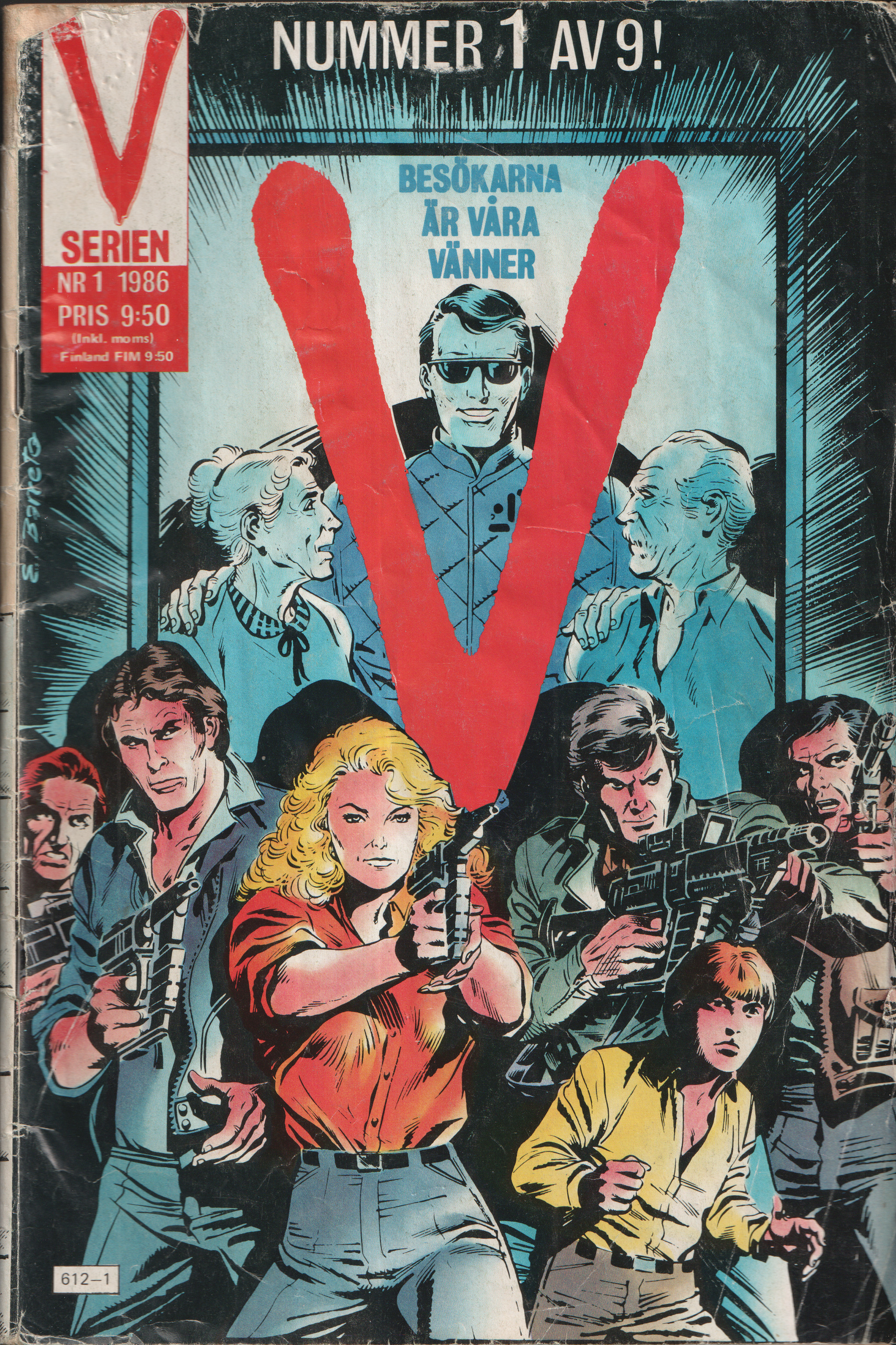 V-serien nr 1 1986 Första numret! Begagnad