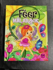 Målarbok Féer (64 sidor)