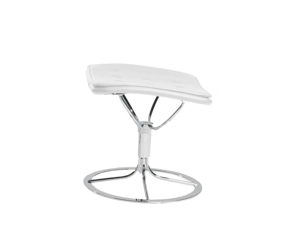 Jetson 66Mi 467 Footstool Elmosoft läder/Weave) - Bruno Mathsson - 4