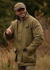 Engelsk Tweed - Derby Tweed Shooting Jacket - LIGHT SAGE