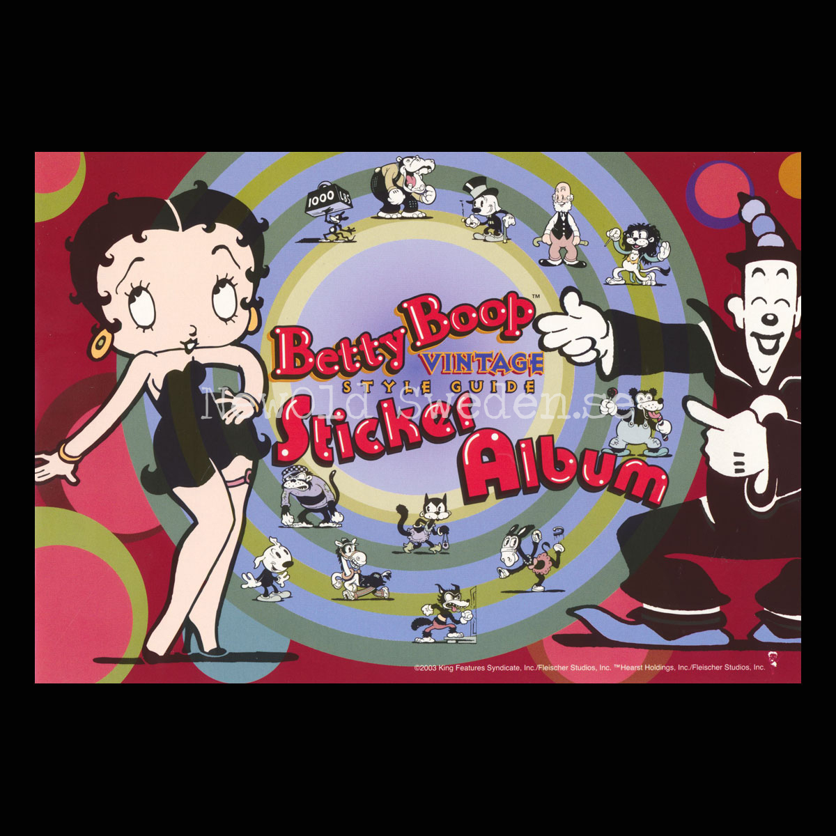 Betty Boop Vintage Sticker Album - 02 - 5