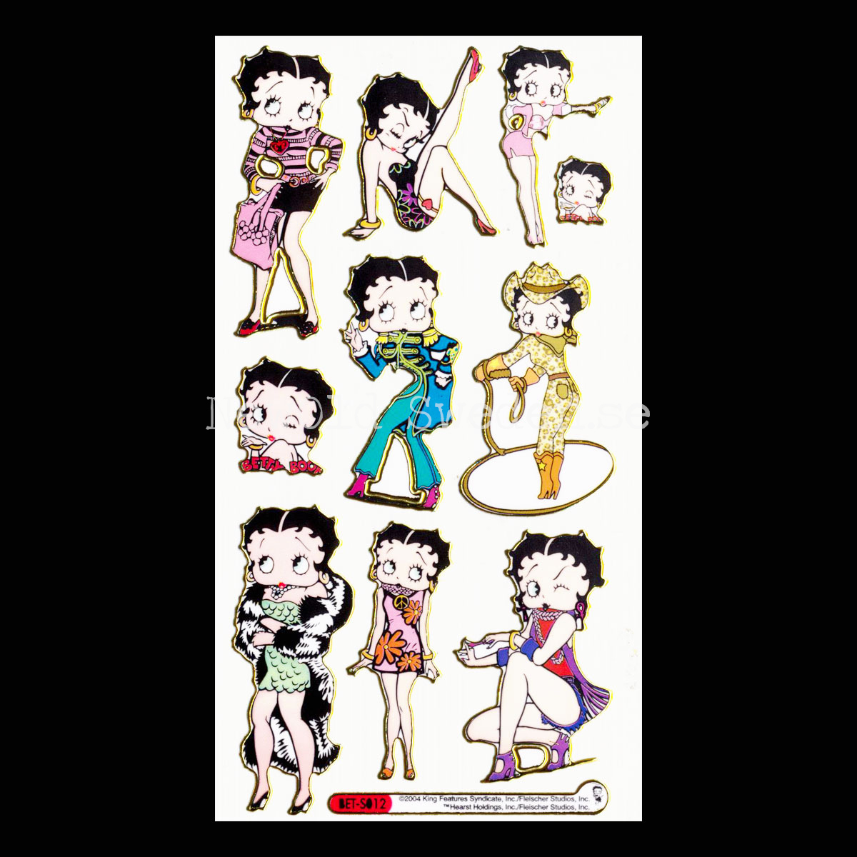 Betty Boop Vintage Sticker Album - 02 - 4