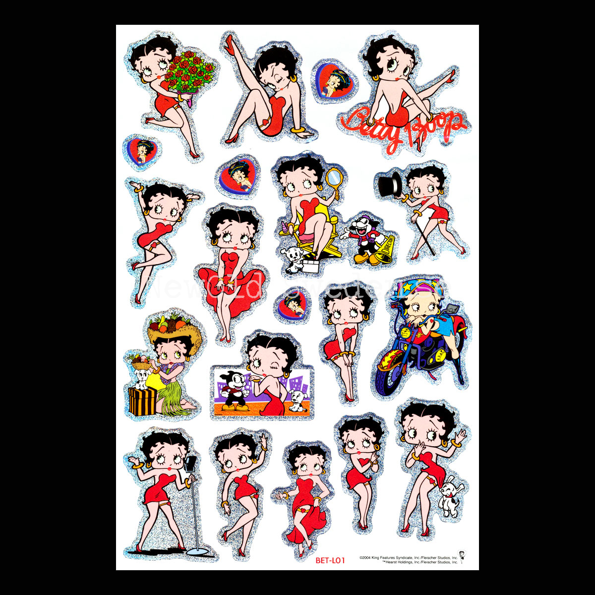 Betty Boop Vintage Sticker Album - 02