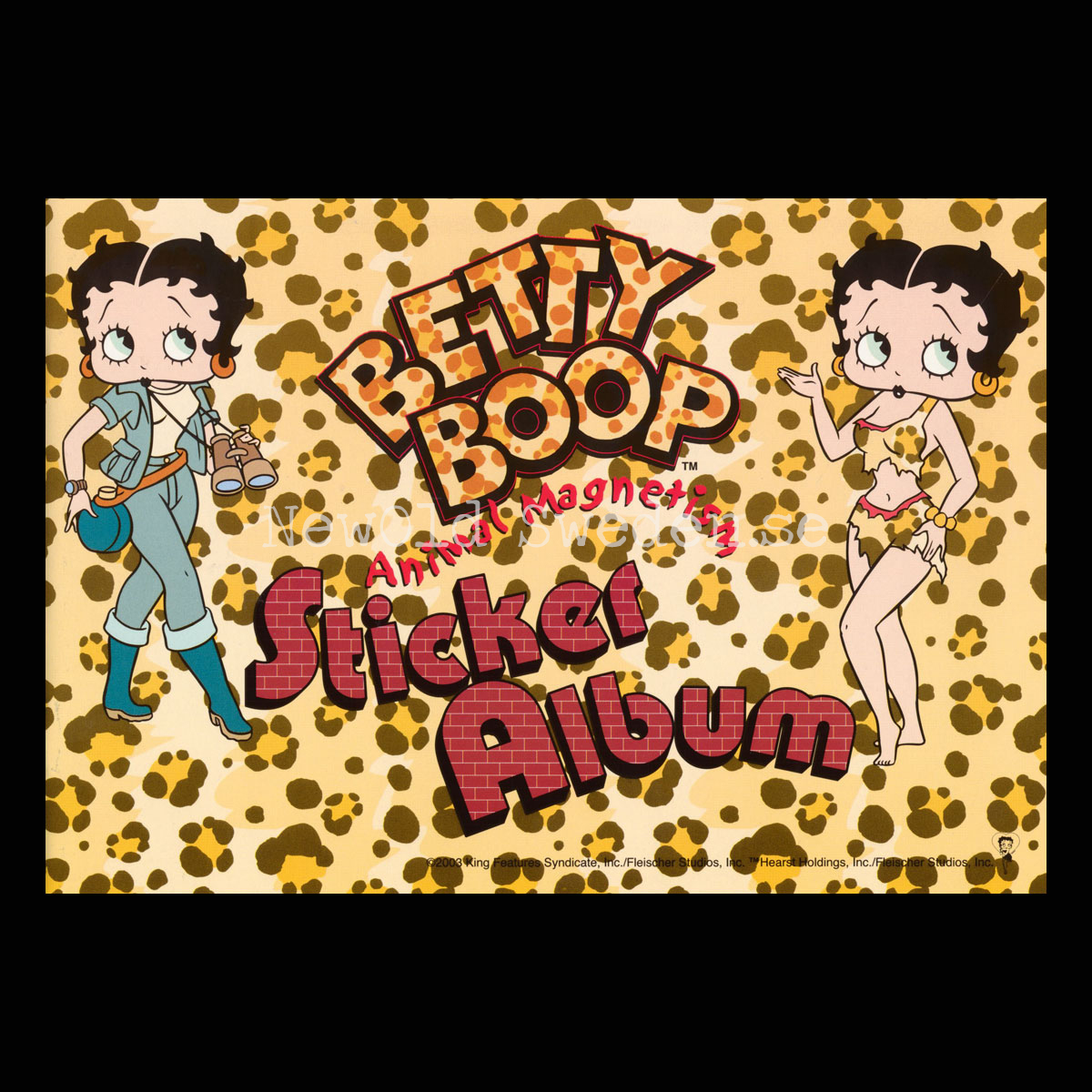 Betty Boop Vintage Sticker Album - 04 - 5