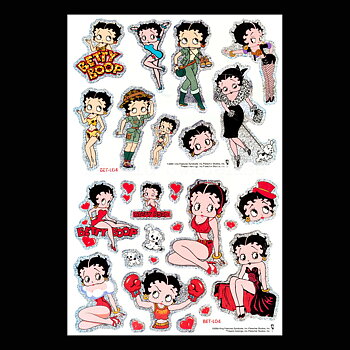 Betty Boop Vintage Sticker Album - 04
