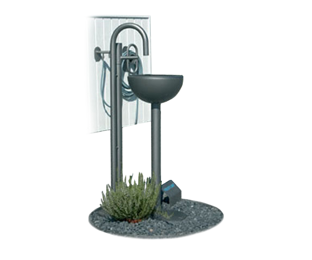 Vattenpost DUO H 30 Frostline med självstängning - 2