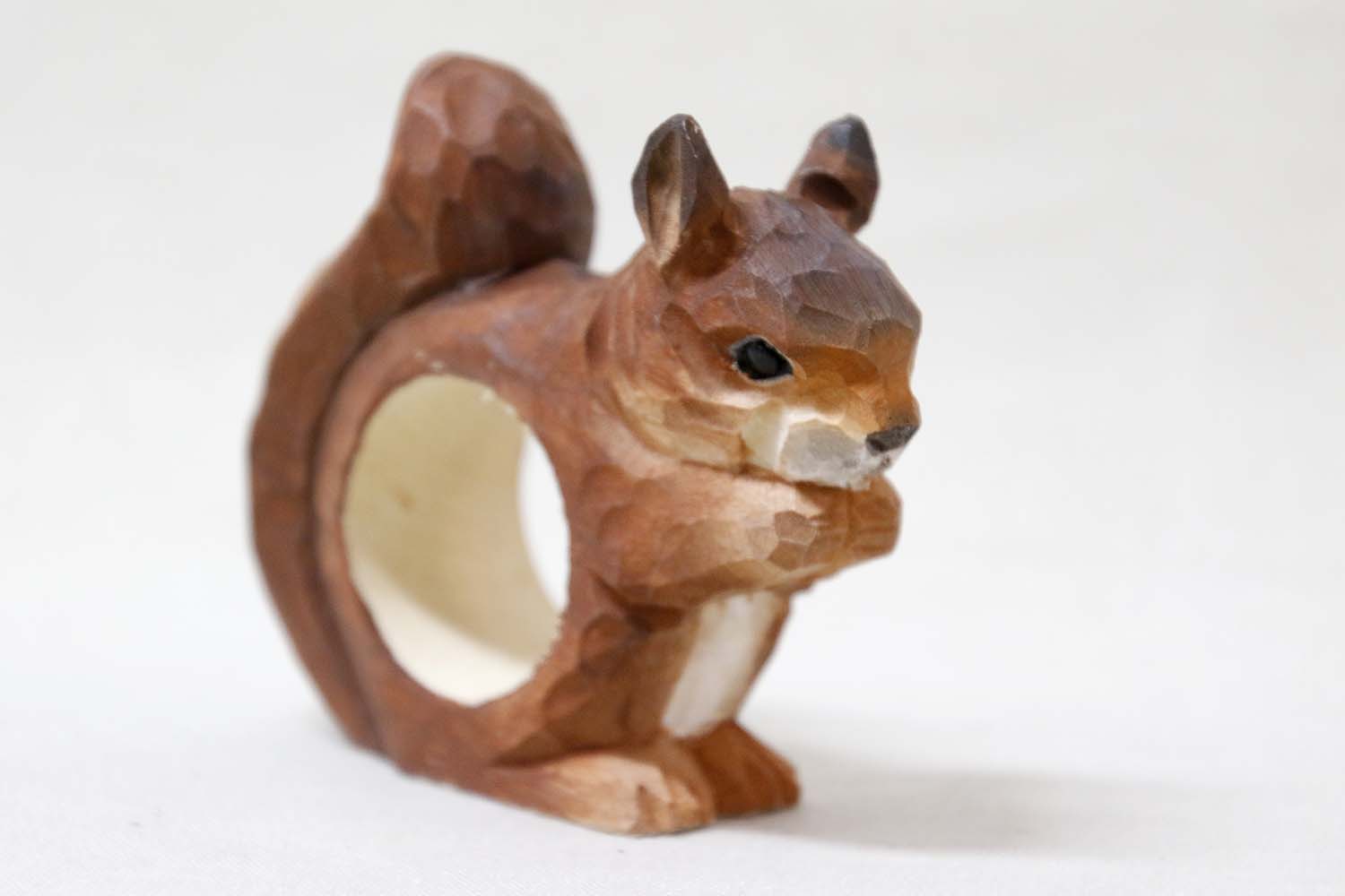 Napkin ring Squirrel 9x7 cm