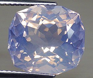 Piedra preciosa de cuarzo lavanda natural sin tratar muy rara de 8,42 ct