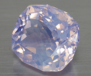Piedra preciosa de cuarzo lavanda natural sin tratar muy rara de 8,42 ct - 3