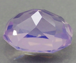 Piedra preciosa de cuarzo lavanda natural sin tratar muy rara de 3,93 ct - 2