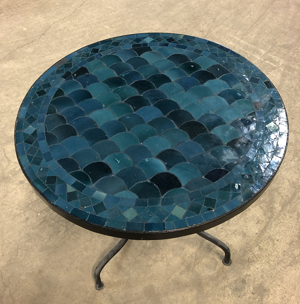 Mosaikbord  - azur - 2