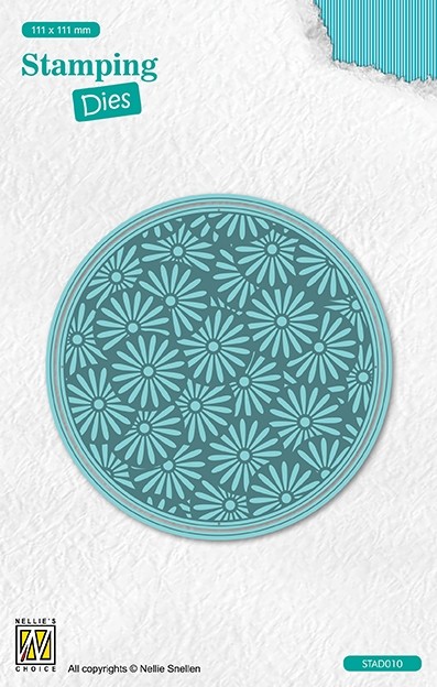Stamping dies round "margerites"