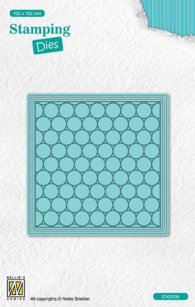 Stamping dies square bubbles
