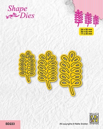 Shape Dies "set of 3 branches-2"