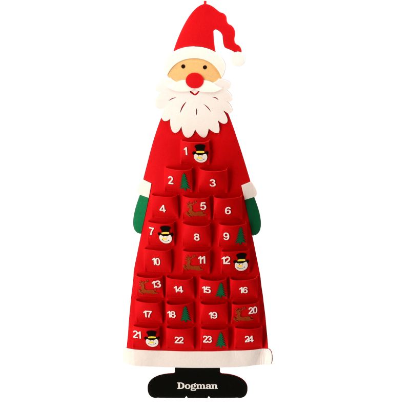 Dogman Julklappskalender med 24  fack