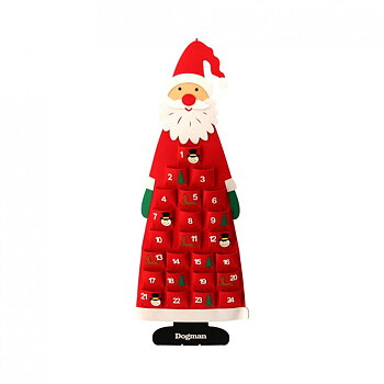 Dogman Julklappskalender med 24  fack