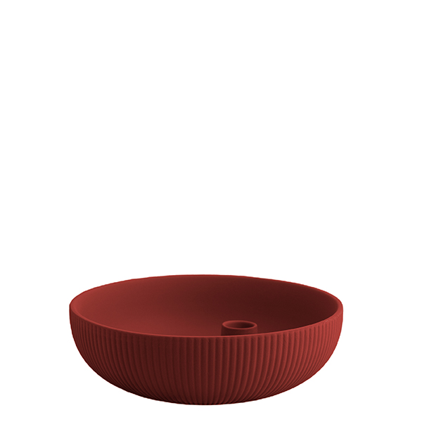 Ljusstake - Ljusbricka - Lidatorp Stor Röd - 4