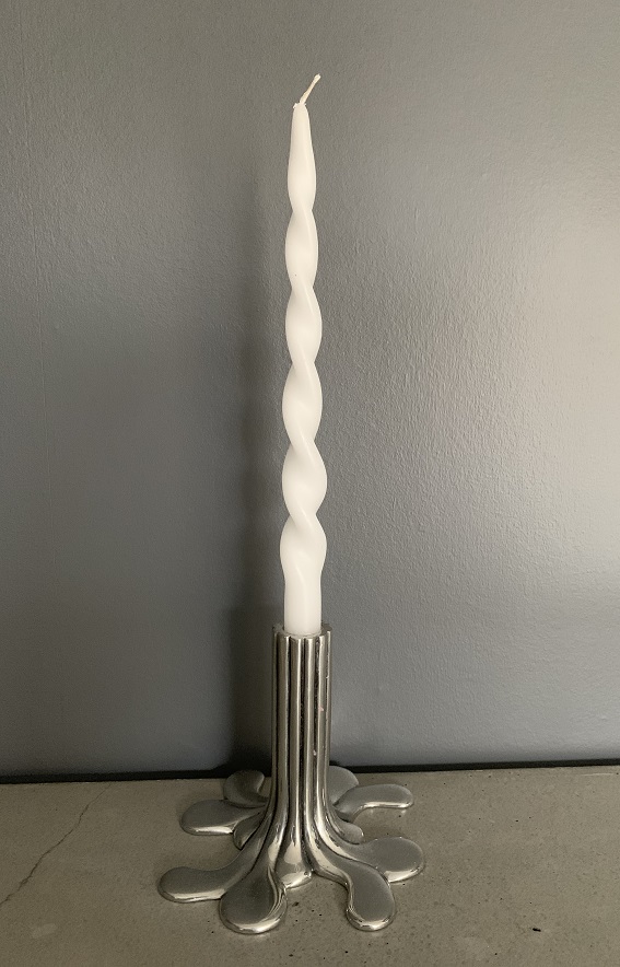 Twisted candle - Twist - White - 29 cm - 2-pack - 5