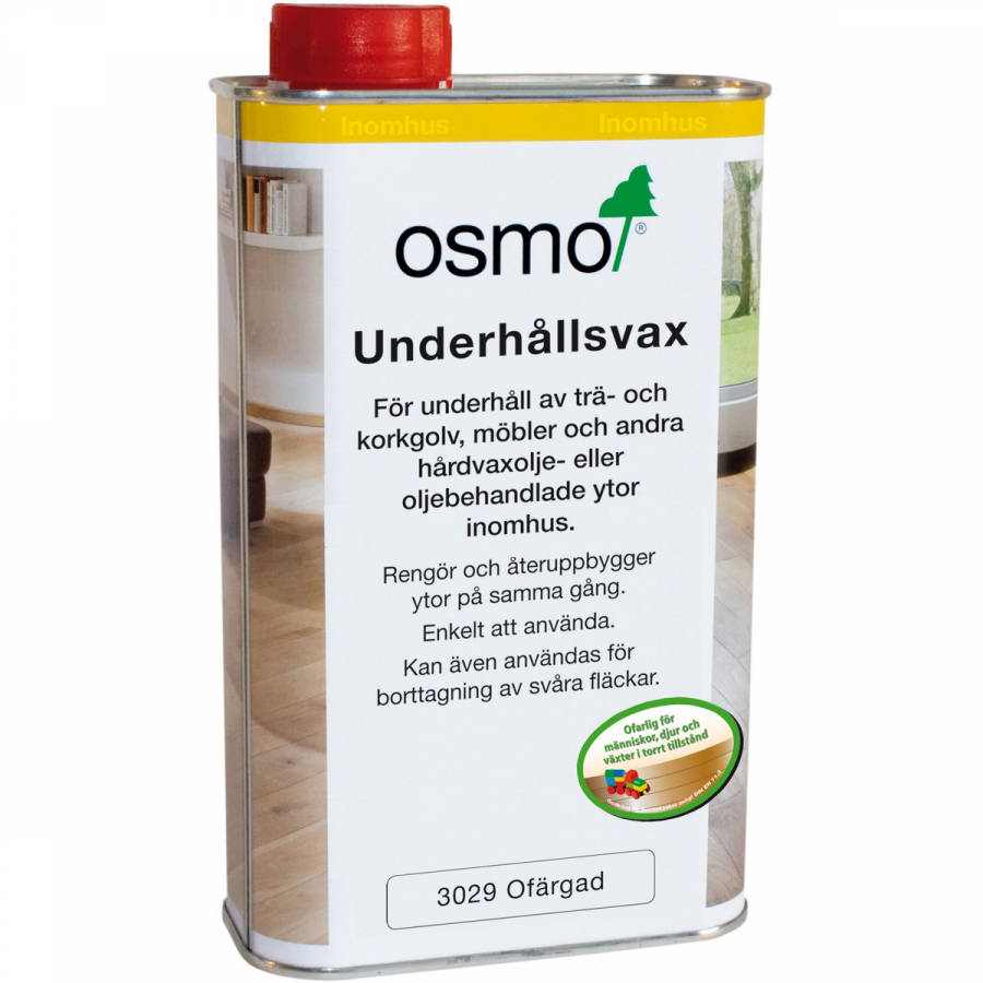Underhållsvax 3029 Ofärgad  0,5L