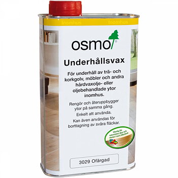 Underhållsvax 3029 Ofärgad  0,5L