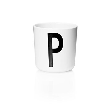 Kids Personal Bokstavsmugg Eco, P - Design Letters