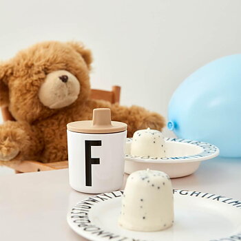 Kids Personal Bokstavsmugg Eco, D - Design Letters