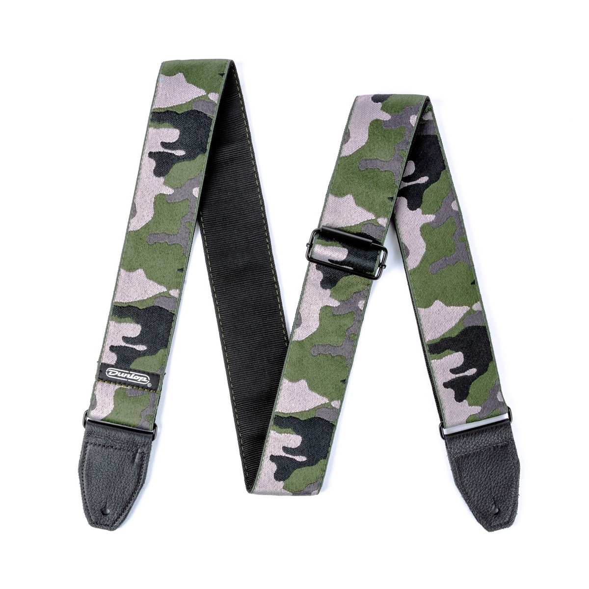 Dunlop D6716 Jacquard Ranger Green Guitar Strap - 2