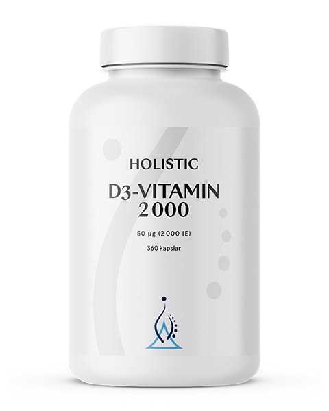 D3-vitamin 2000, 360 kapslar