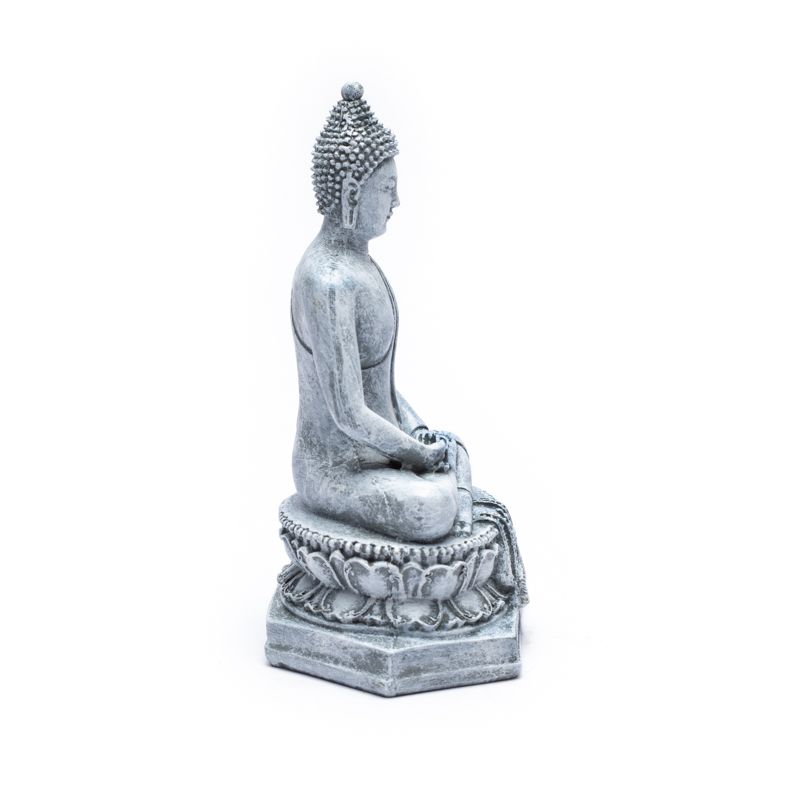 Meditating Buddha Thailand Grey - 4