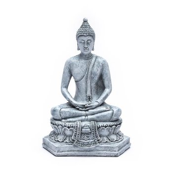 Meditating Buddha Thailand Grey