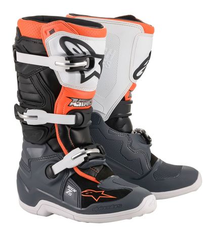Alpinestars Stövel Tech 7s junior Sv/Grå/Vit/Or