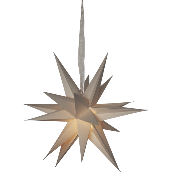 Stjärna December Beige - 55 cm - 2