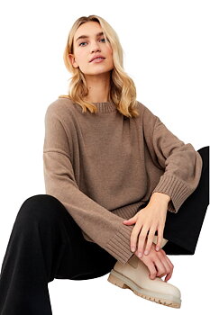 KIMMY SWEATER - BAMBU - KASHMIR