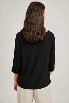 CHATRINA TOP - BLACK