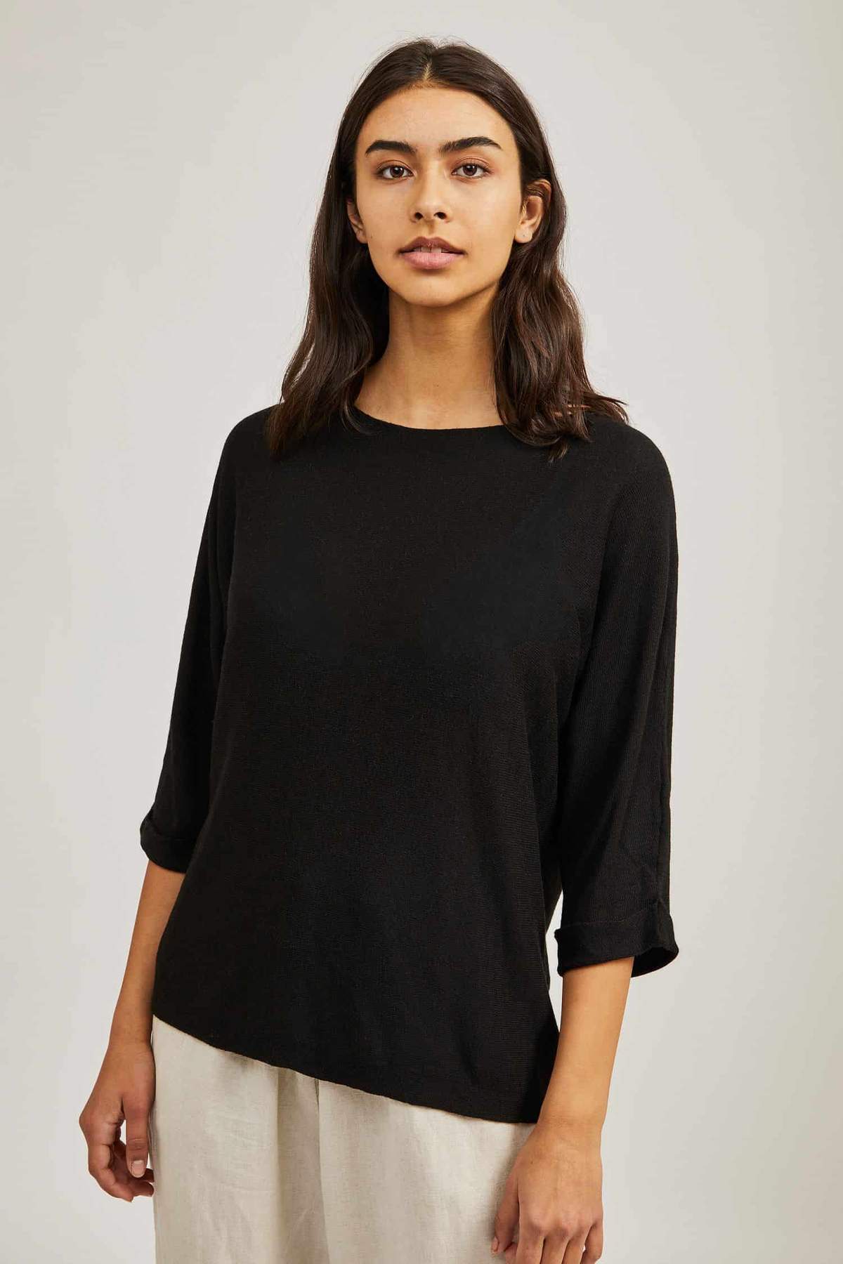 CHATRINA TOP - BLACK