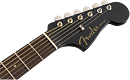 Fender Malibu Special, med miksystem och bag.