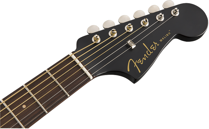 Fender Malibu Special, med miksystem och bag.