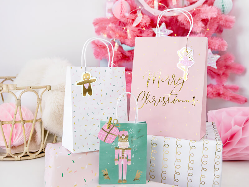 Presentpåsar 3-pack Julmix