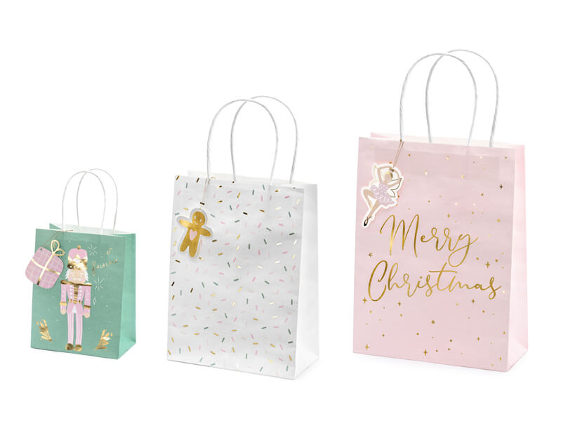 Presentpåsar 3-pack Julmix - 2