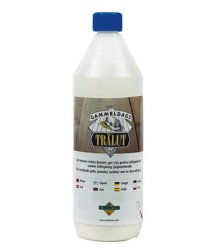 Gammeldags Trälut 1L Vit