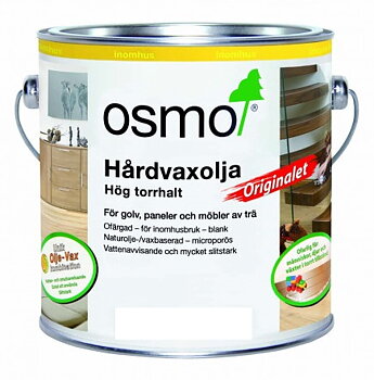 Hårdvaxolja 3040 Pigmenterad Vit 0,375L