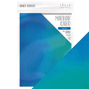 Tonic Studios Craft Perfect Mirror Card A4 -Tidal Wave