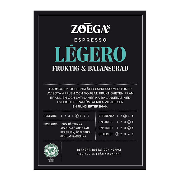 Brandingpaket Zoegas Legero Svenska