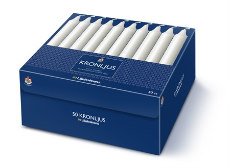 Liljeholmens Kronljus 3x50-p Vit Svanen