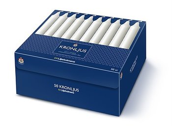 Liljeholmens Kronljus 3x50-p Vit Svanen