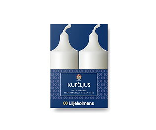 Liljeholmens Kupéljus 12x2-p Vit