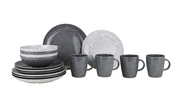 Melaminservis Classic Line Granite - 16 delar
