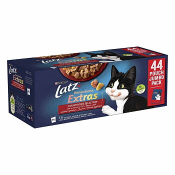 Latz (Pussi) Sensations Extras Countryside Selection Multipack 44x85 g