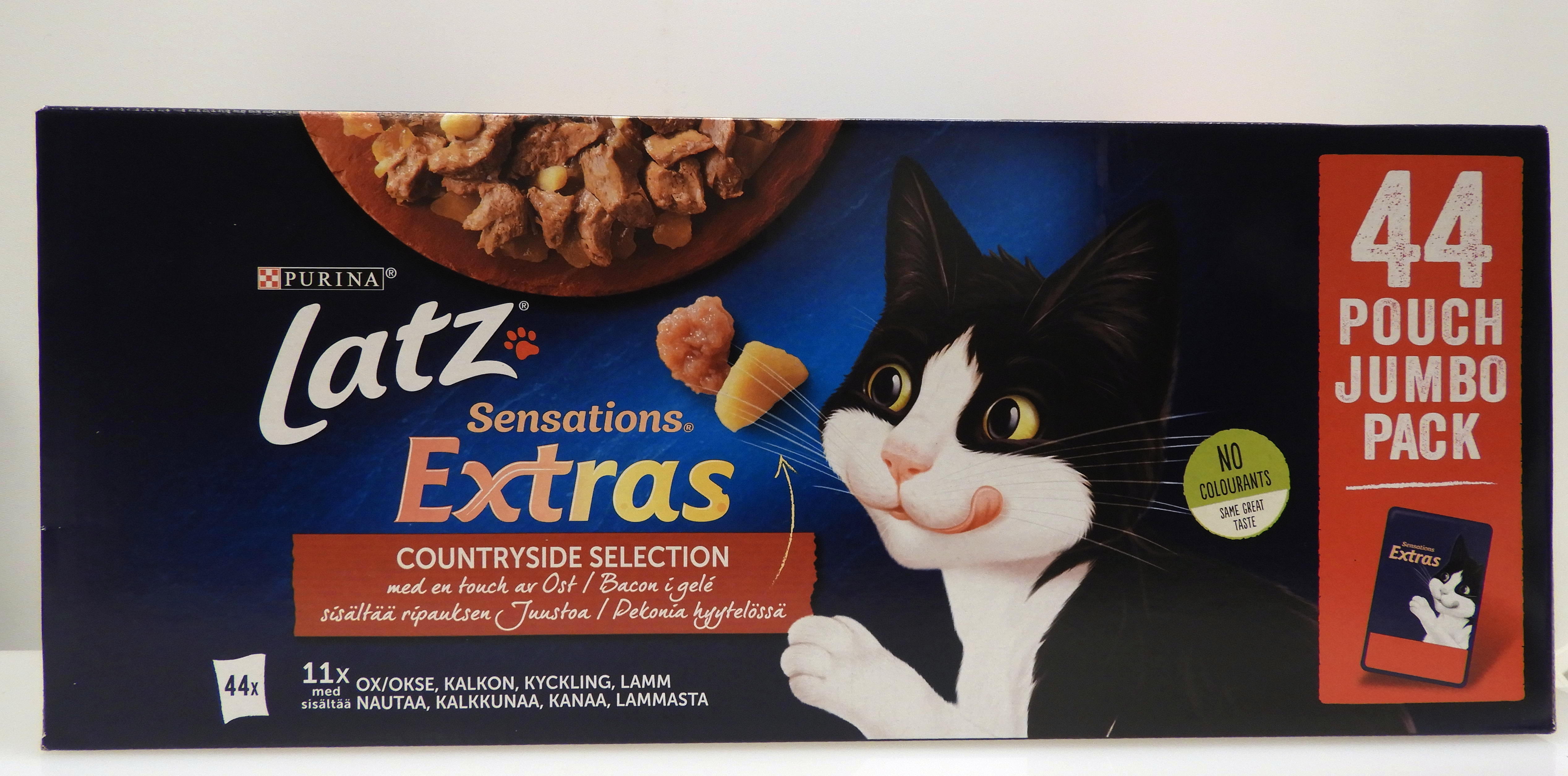 Latz (Pussi) Sensations Extras Countryside Selection Multipack 44x85 g